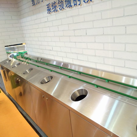 圓帶餐盤輸送機 蕭山廚房圓帶餐盤輸送機供應商